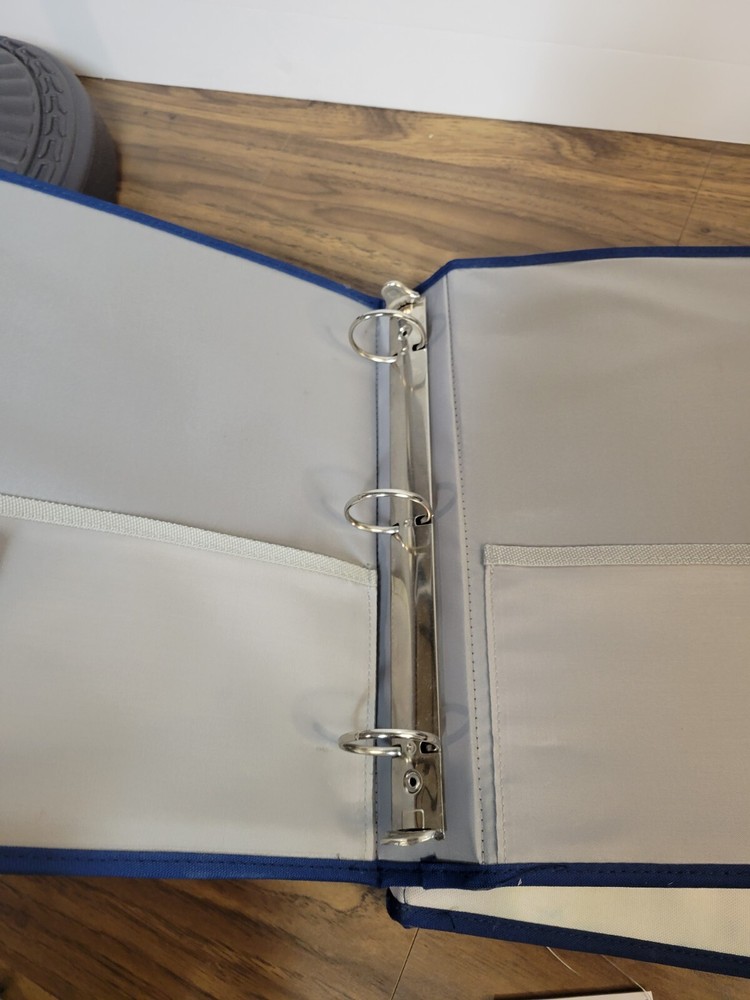 2 Pottery Barn Teens Homework Holder Folders Clouds "SR"