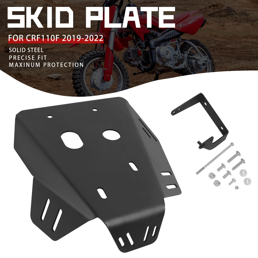 For Honda CRF110F CRF 110F 2019-2025 Skid Plate Engine Bottom Protector Guard