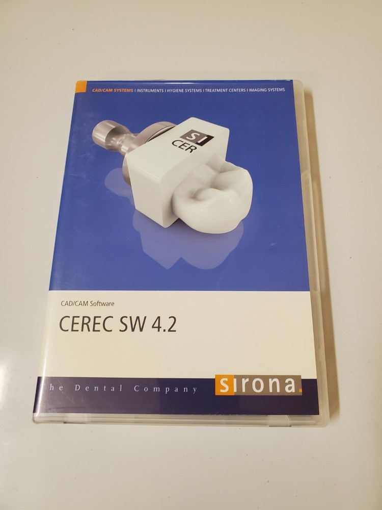 Sirona CEREC SW 4.2 Disc CAD/ Cam Software