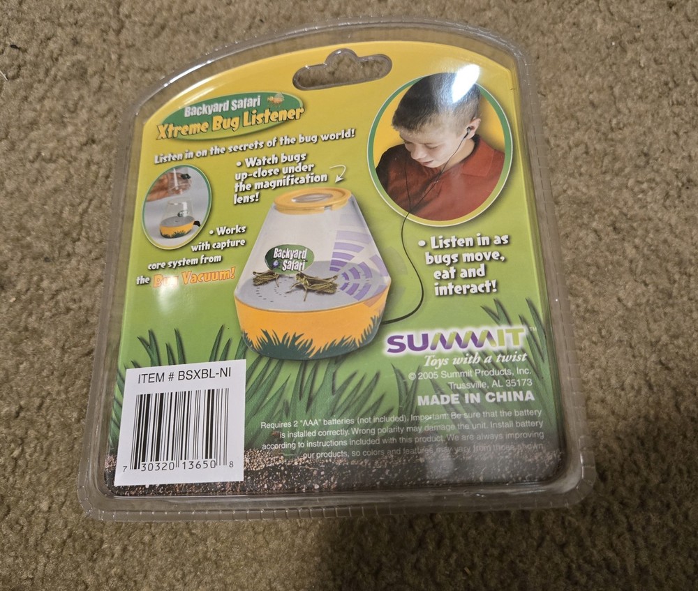 Backyard Safari Xtreme Bug Listener