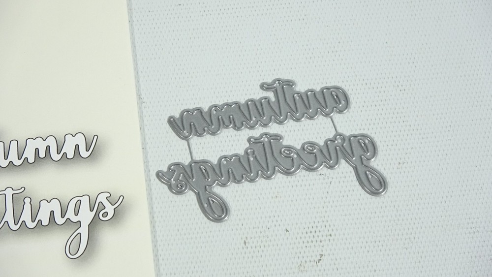 2017 Memory Box Autumn Greetings Craft Die 99880