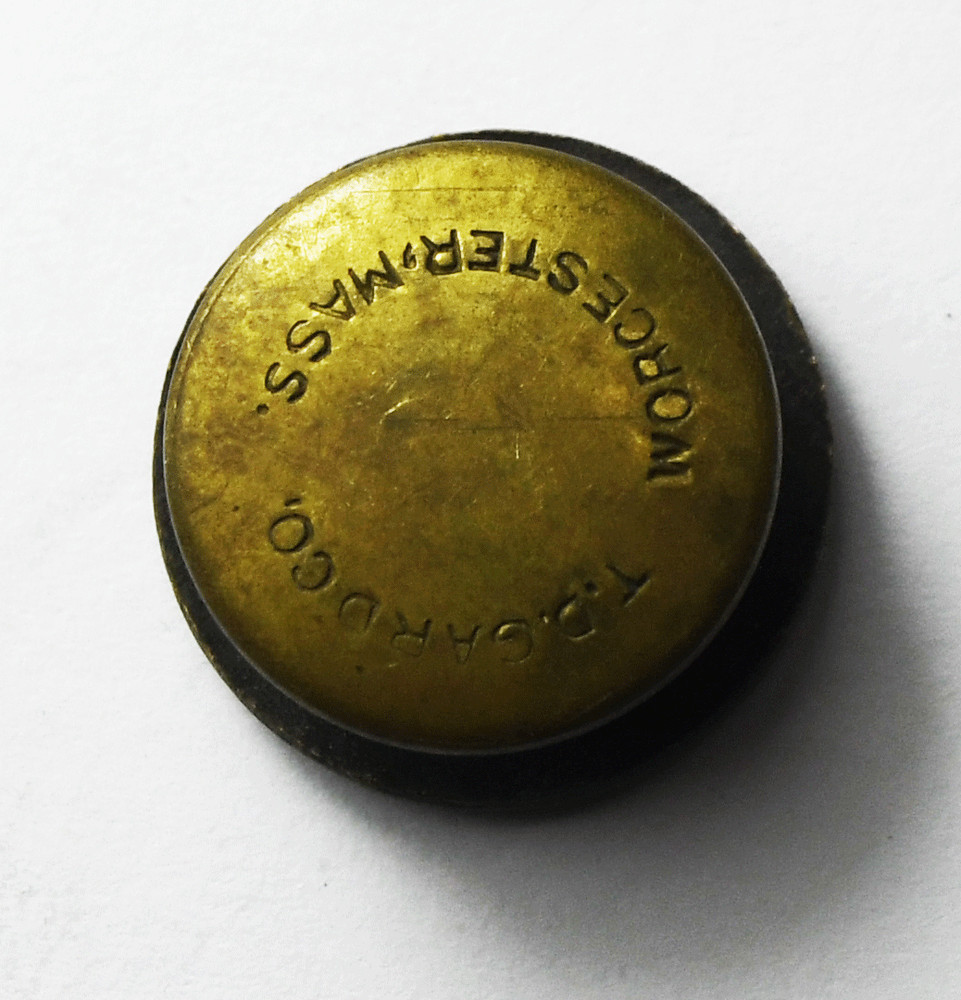 WW1 Orig US Selective Service System Legal Advisor Screwback Lapel Button