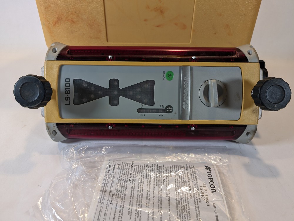 Topcon ls-B100 Laser Level Receiver - Backhoe, Dozer, Trimble, Spectra Apache