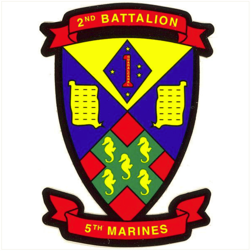Vanguard DECAL: SECOND BATTALION FIFTH MARINES