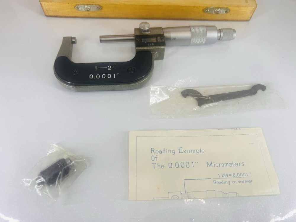 Aerospace Model E601 Micrometer 1 x 2" .0001