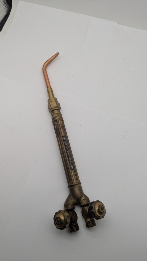 VINTAGE GENTEC Torch Handle 142T AND TIP - UNTESTED