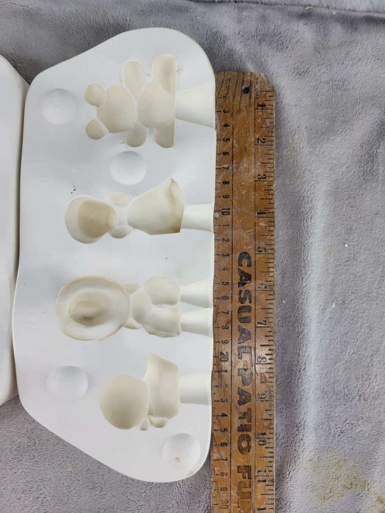 Vintage Ceramic Slip Casting Mold Rug Frame Accessories Macky 555
