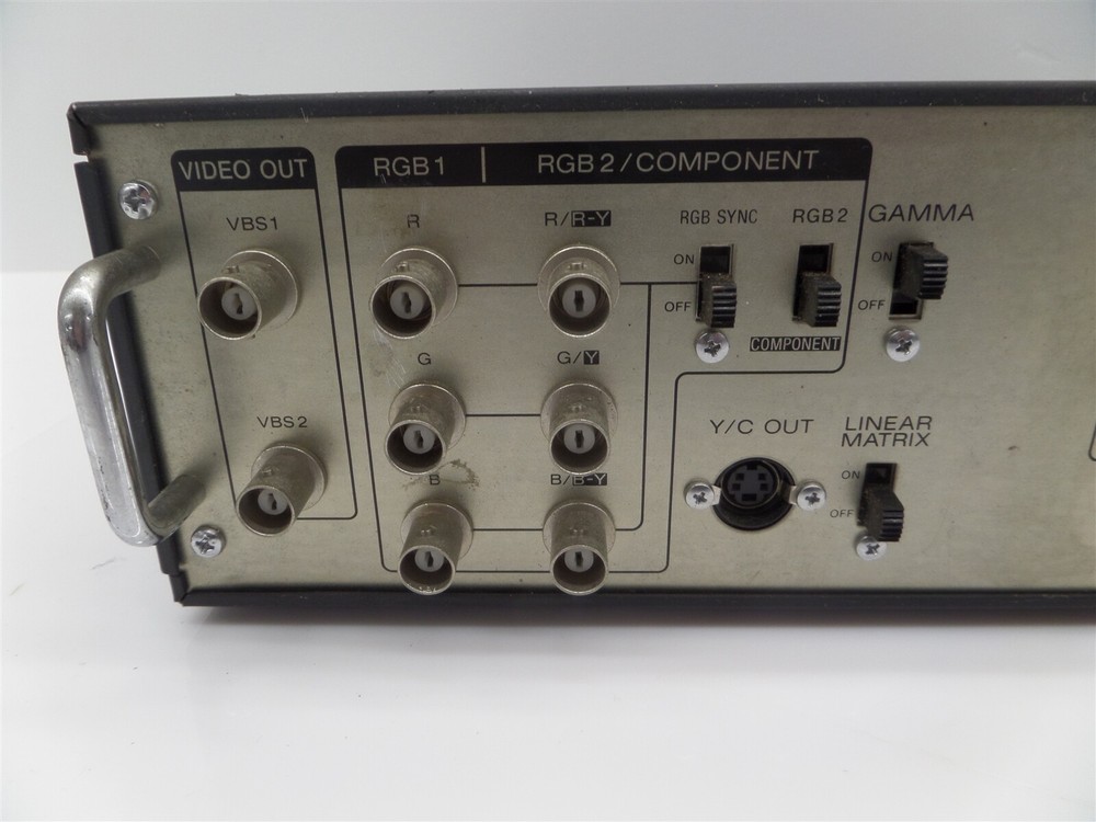 Sony XC-007P Video Camera Control Unit