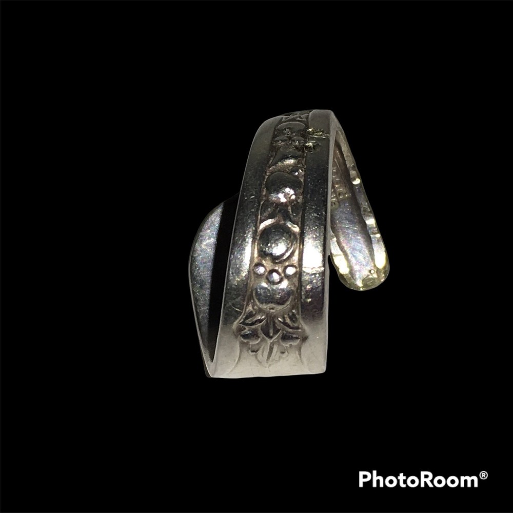 Vintage Rogers Silver Spoon Ring Size 7