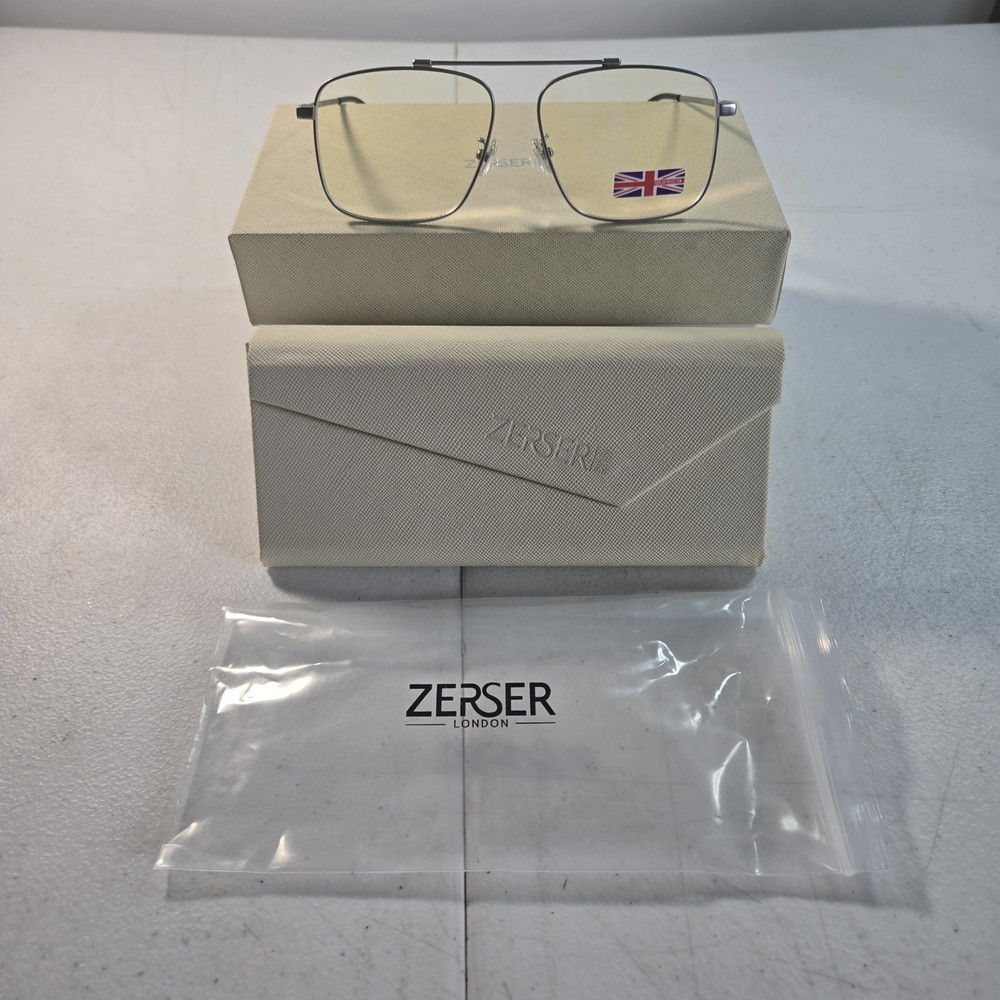 Zerser London Women's Light Wire Frame Blue Light Computer Eyeglasses