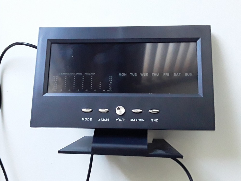 Digital Voice weather station clock