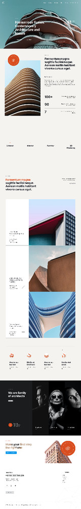 Architect Websites Design for Sale with Free VPS Web Hosting