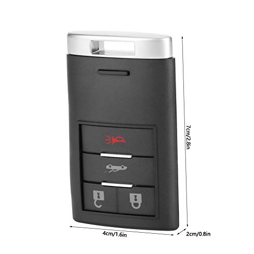 Silicone c6 Key fob Protector,Durable Textured 4 Button Car Remote Smart Key