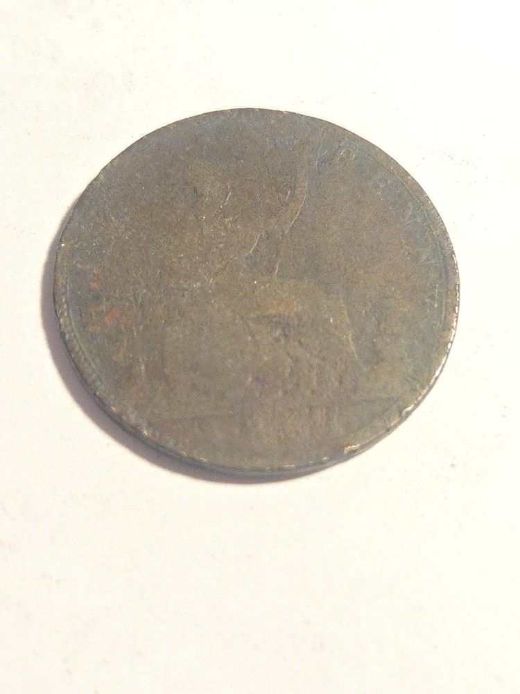 1861 Great Britain Half Penny BT618