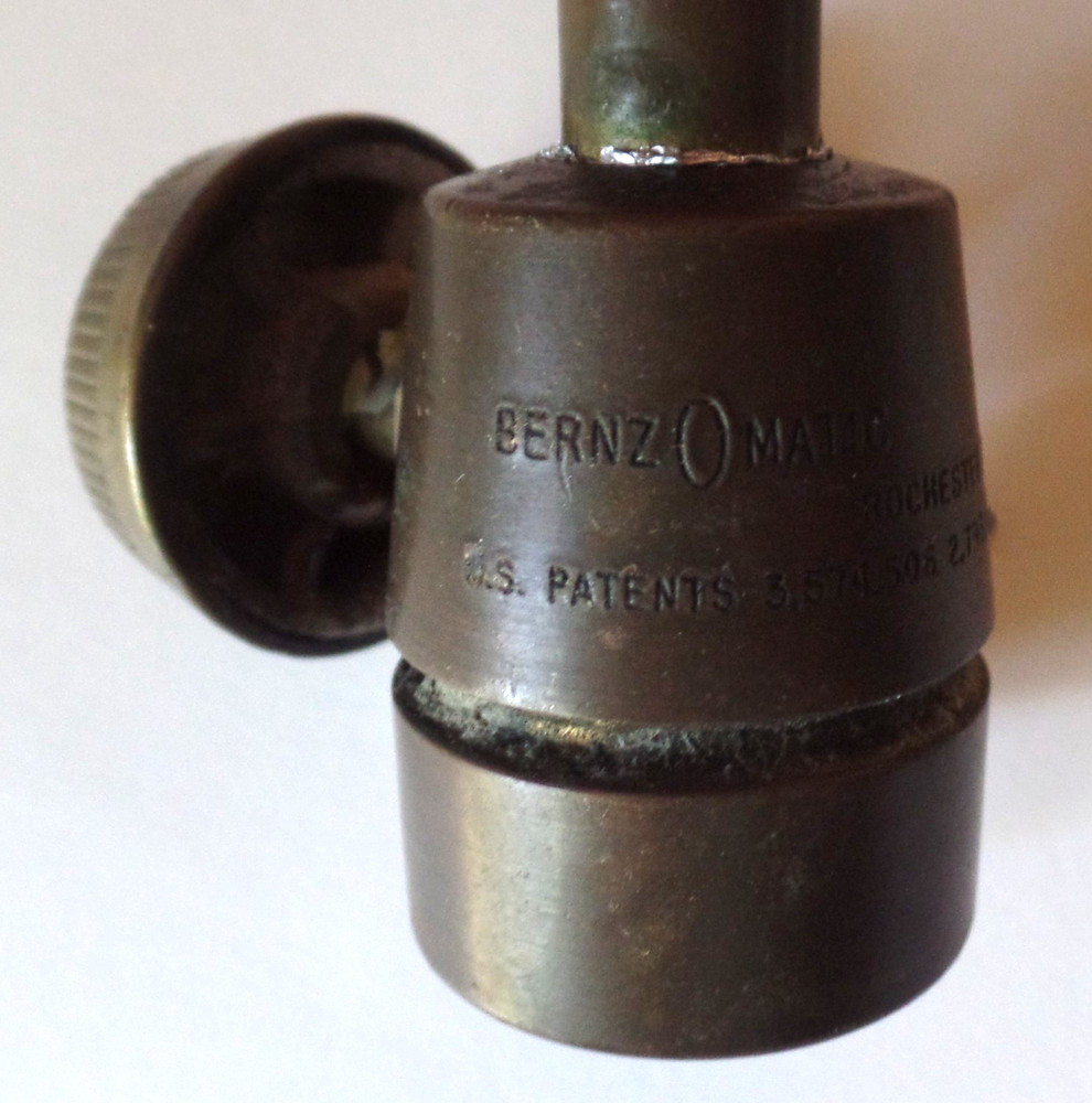 2 Vintage BERNZOMATIC Blowtorch Nozzles