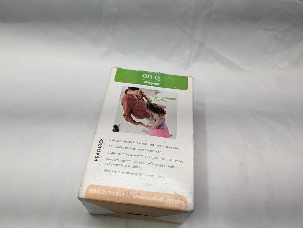 Legrand On-Q AU1004-WH Audio System Single Source Input - White