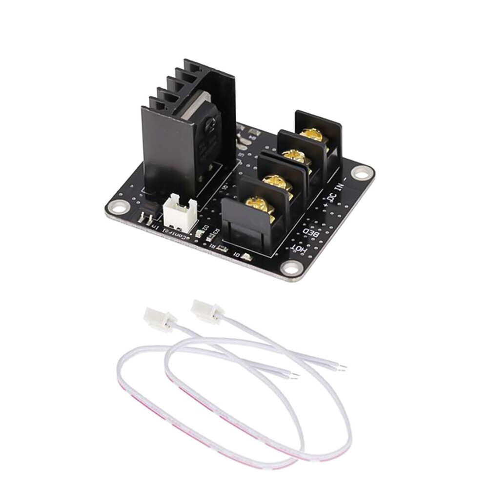 2x MOSFET High Current Load Hot Bed Module 3D Printer Power Expansion Board 24V