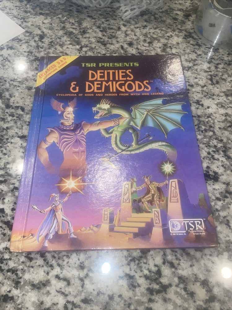 TSR Ad&d Legends & Lore 1980 Book