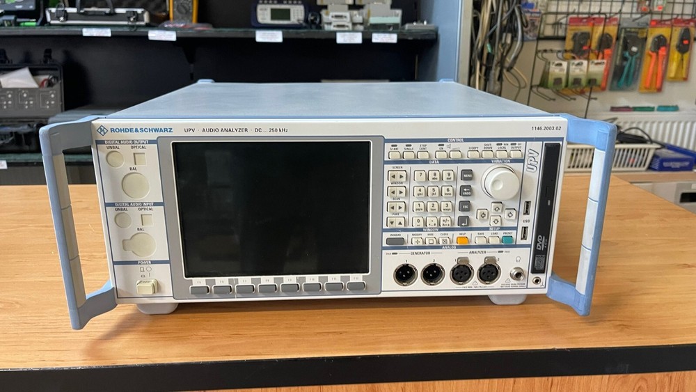 Rohde & Schwarz UPV, audio analyzer, option B1