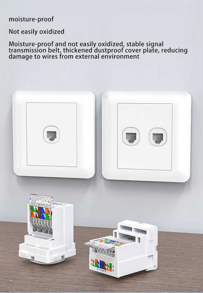 Shockproof Cable Module PC Network Module Ethernet Network Adapter Tool