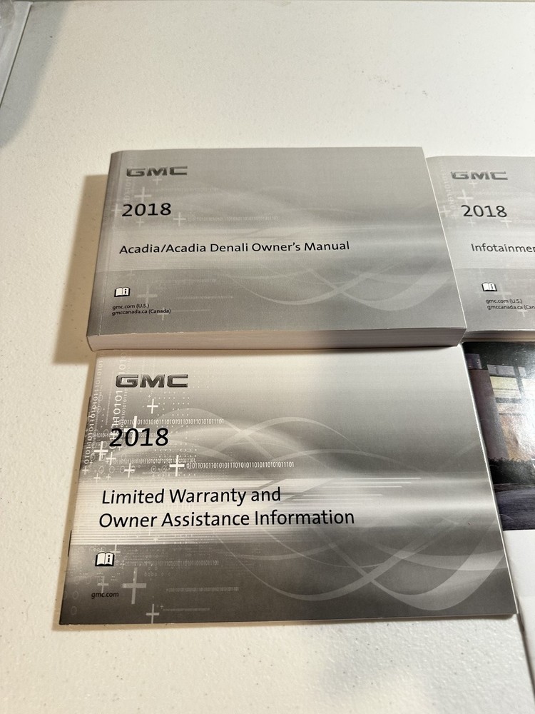 GMC Acadia 2018 Owners Manual