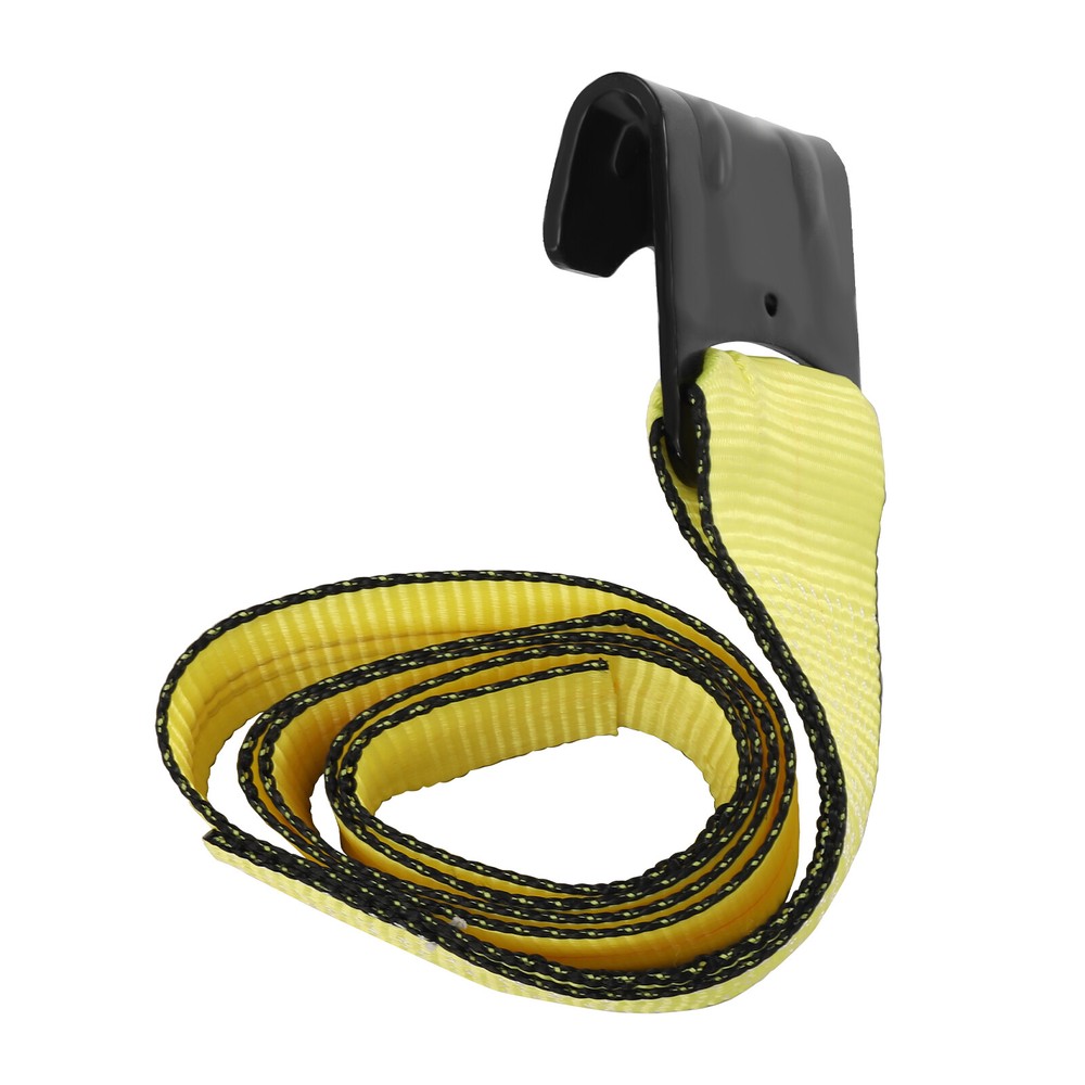 10 Pack 4" x60" Winch Straps w/ Flat Hook Flatbed Truck Trailer Tie Down Strap