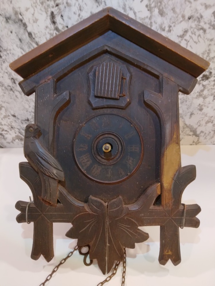 VINTAGE BLACK FOREST RARE CUCKOO CLOCK