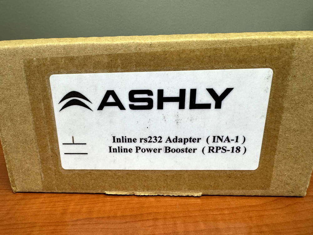ASHLY INA-1 Inline RS-232 Adapter - New Open Box