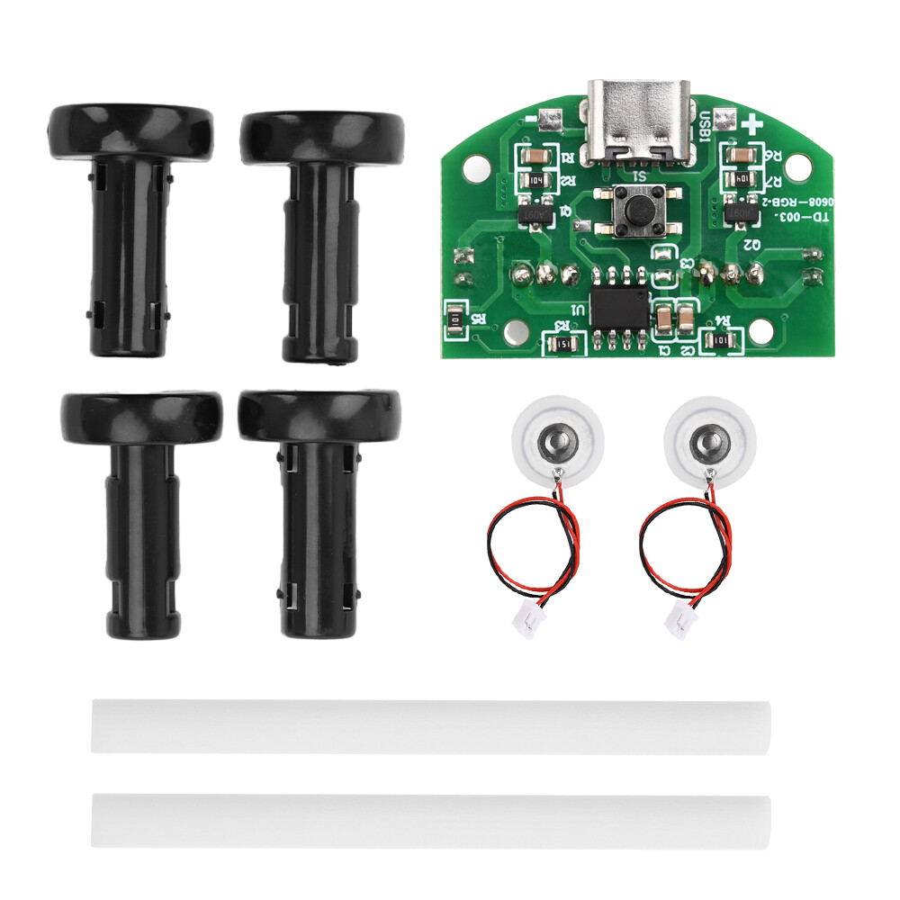 DC5V Colorful Dual Spray Humidifier Module DIY Ultrasonic Atomizing Maker Type-C