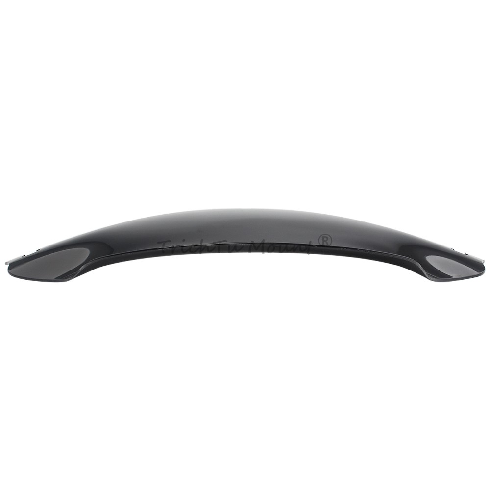 For Harley Electra Glide Classic 1996-2013 8" Wave Windshield Windscreen Black