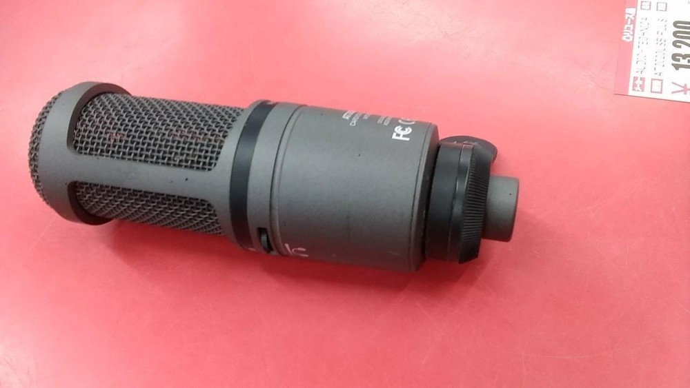 AUDIO-TECHNICA Condenser Microphone AT2020USB PLUS Used