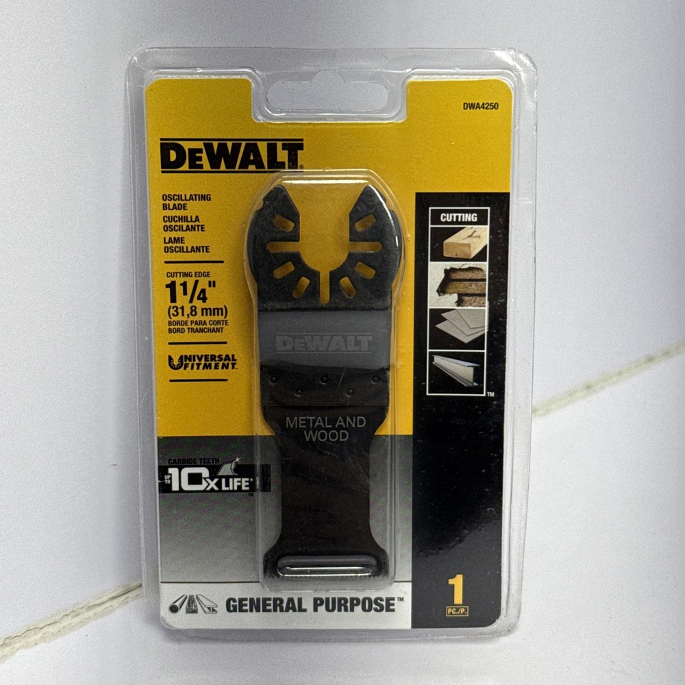 DeWalt 1-1/4" Oscillating Blade DWA4250