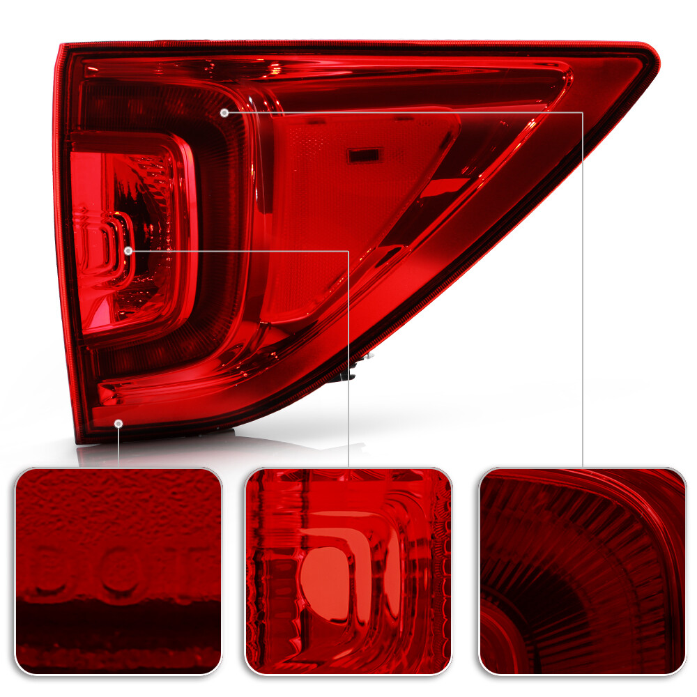 For 2016 2017 2018 Honda Pilot Factory LED Tail Light Lamp Outer Passenger Side