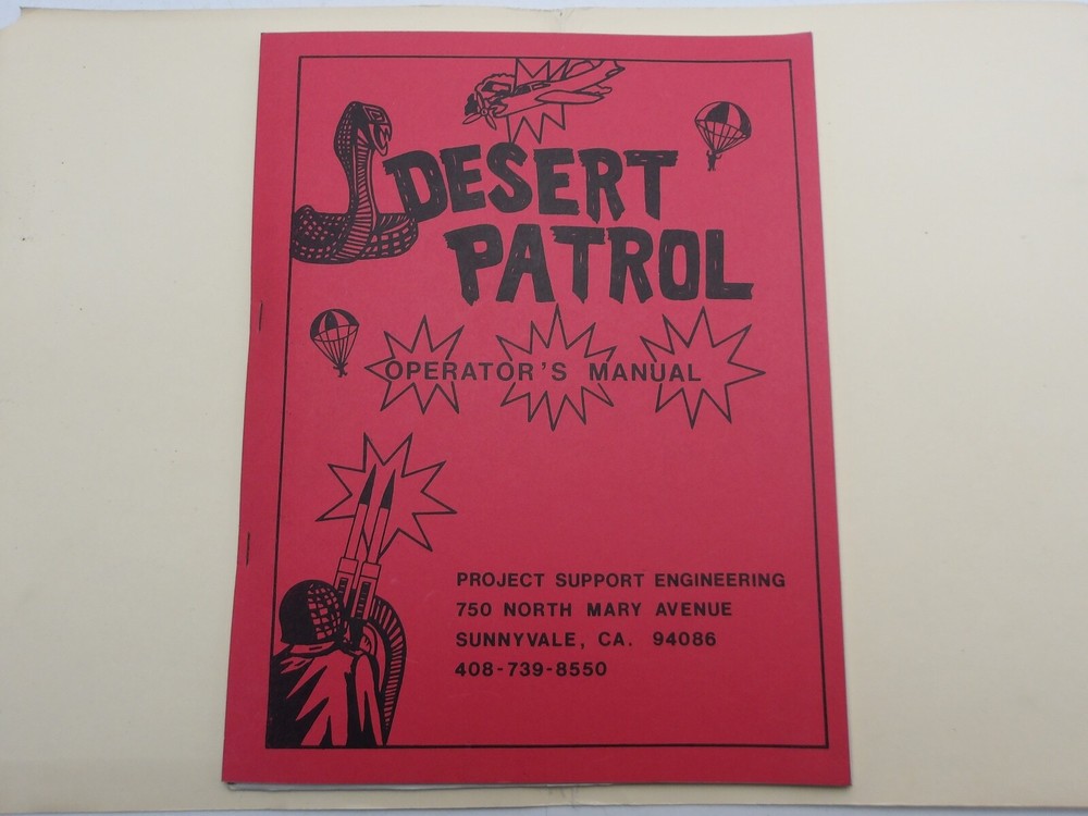 Project Support Engineering : Desert Patrol  -Operator's Manual- NOS