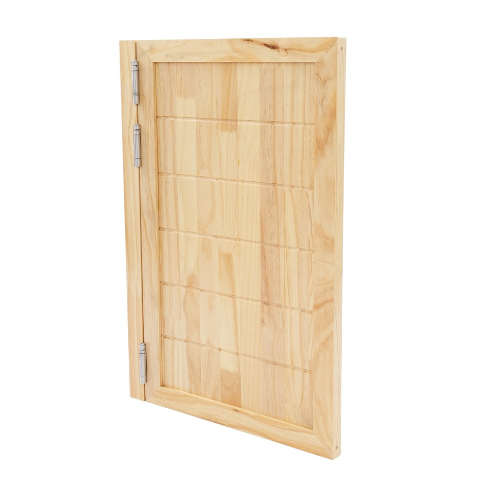 Partition Single-Door Leaf for Doorways w/ Doorpost & Hinge Multi-functional Use