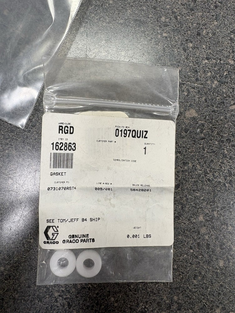 Gasket, Non-Metallic