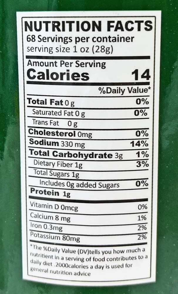 S Giardiniera, 1 gal