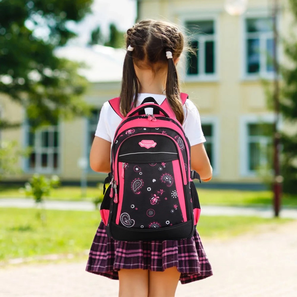 Girls Backpack Large Capacity Splash Proof School Backpack Laptop Backpack