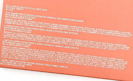 MAC Look In A Box Face Kit: All About BEIGE