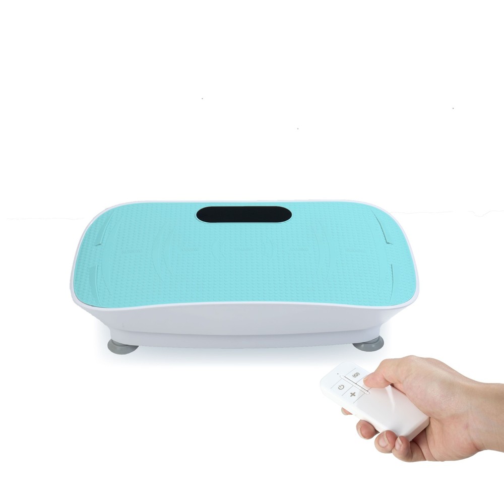 Vibration Platform 10 Frequency Fat Burner Machine Silent Blue