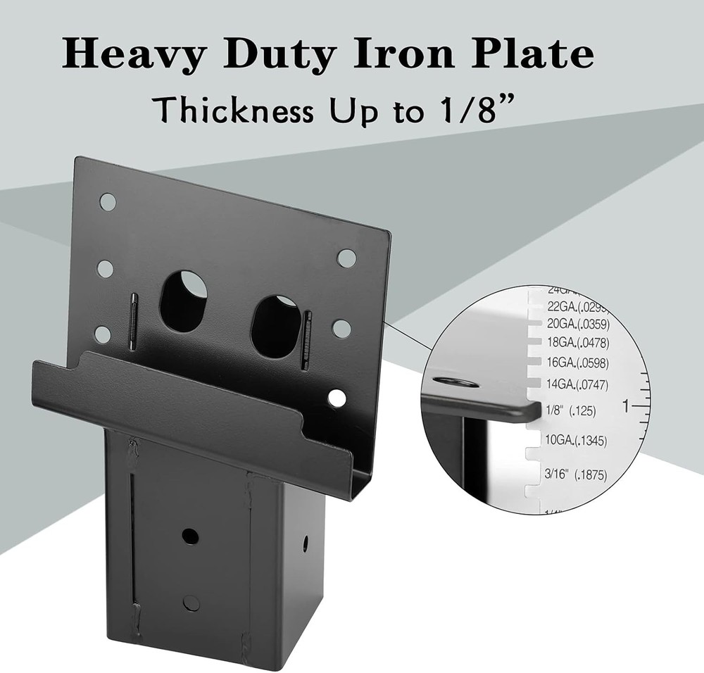 Versatile Heavy-Duty Outdoor Brackets for Deer Stands & Construction Projects