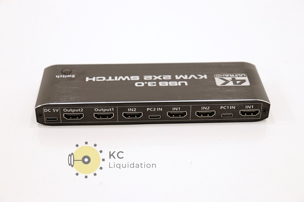 4K ULTRAHD USB 3.0 KVM 2X2 Switch - NEW OPEN