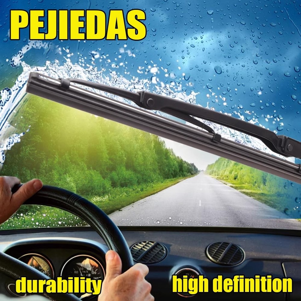 21" Metal Frame Windshield Wiper Blades OEM Quality Replacement 2Pack