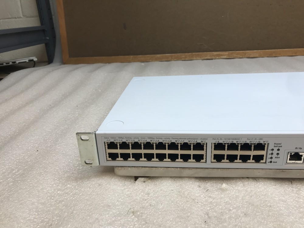 3Com Switch 4228G 3c17304 Super Stack 3 Switch with Power Cables
