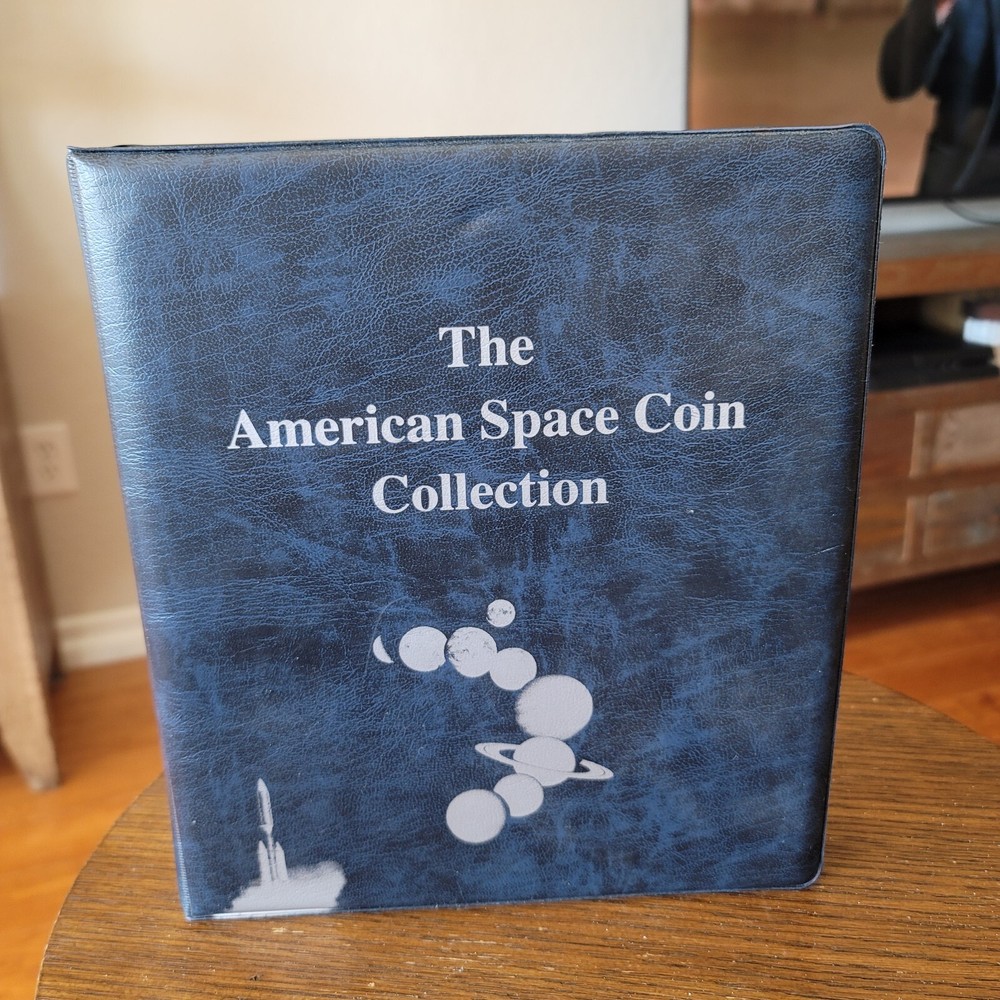 Colorized Kennedy Half Dollar - Space Program  Binder Only NO COINS, NEW