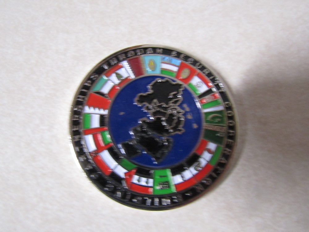 CHALLENGE COIN OLDER USAFCENT SECURITY COOPERATION BUILDING PARTNERSHIPS