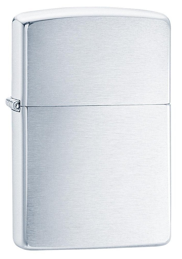 Zippo 162, Armor Lighter, Brushed Chrome Finish