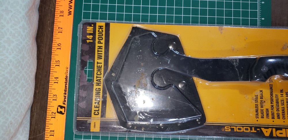 Olympia Tools Axe With Pouch. 14"