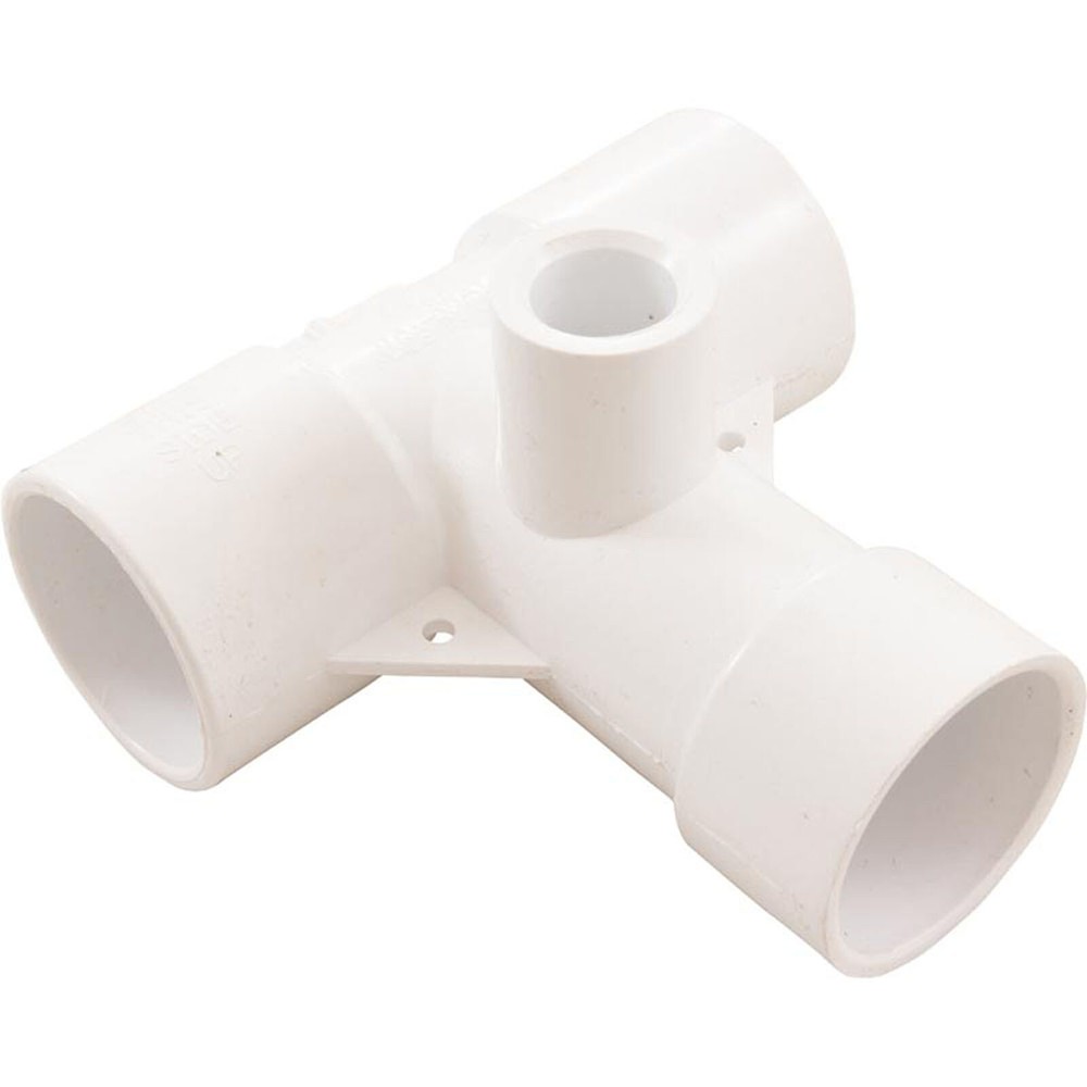 Double Tee 1 1/2"S Body Assembly - White