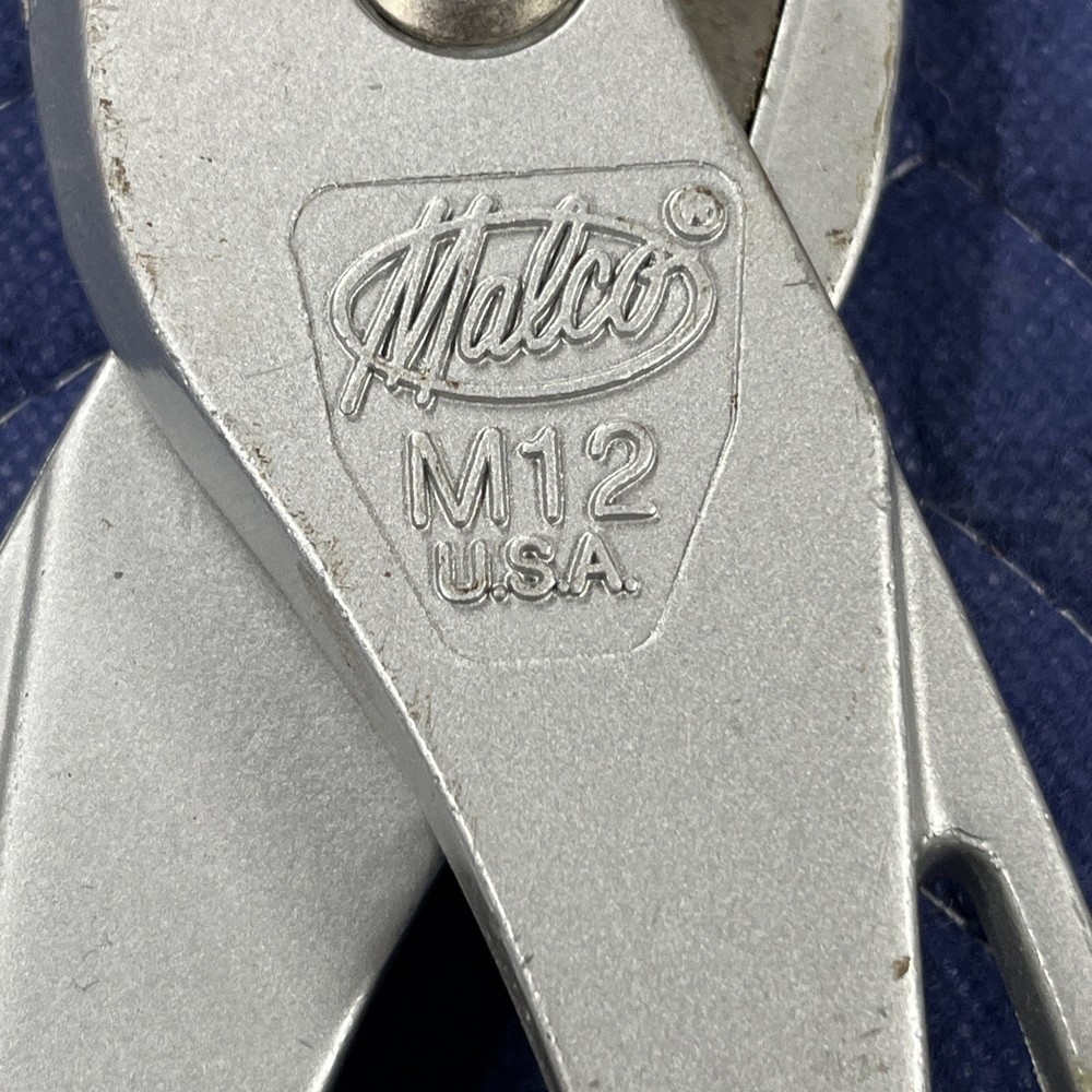 Malco 12" Straight-Cut Tin Snips M12 - used